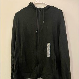 All In Motion Soft Gym Black/Grey Hoodie